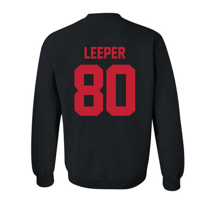 New Mexico - NCAA Football : Max Leeper - Classic Shersey Crewneck Sweatshirt-1