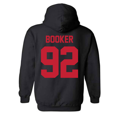 New Mexico - NCAA Football : Brian Booker - Classic Shersey Hooded Sweatshirt-1