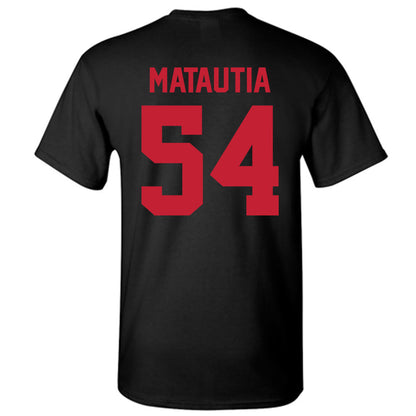 New Mexico - NCAA Football : Jojo Matautia - Classic Shersey T-Shirt-1