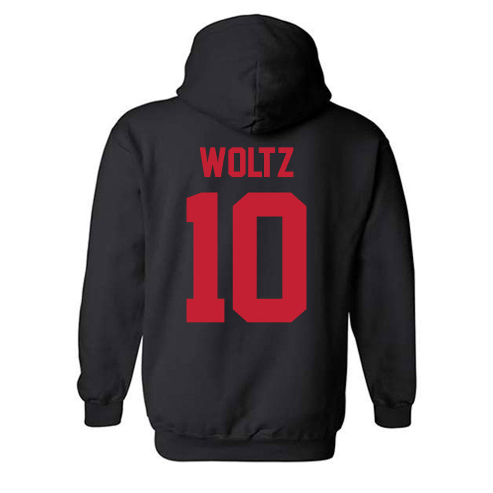 New Mexico - NCAA Baseball : Ethin Woltz - Classic Shersey Hooded Sweatshirt-1