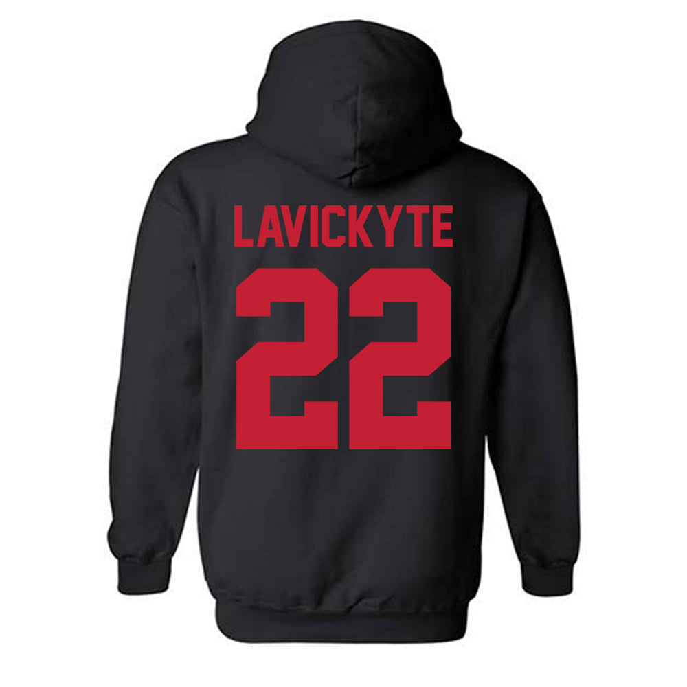 New Mexico - NCAA Women's Volleyball : Liepa Lavickyte - Classic Shersey Hooded Sweatshirt-1