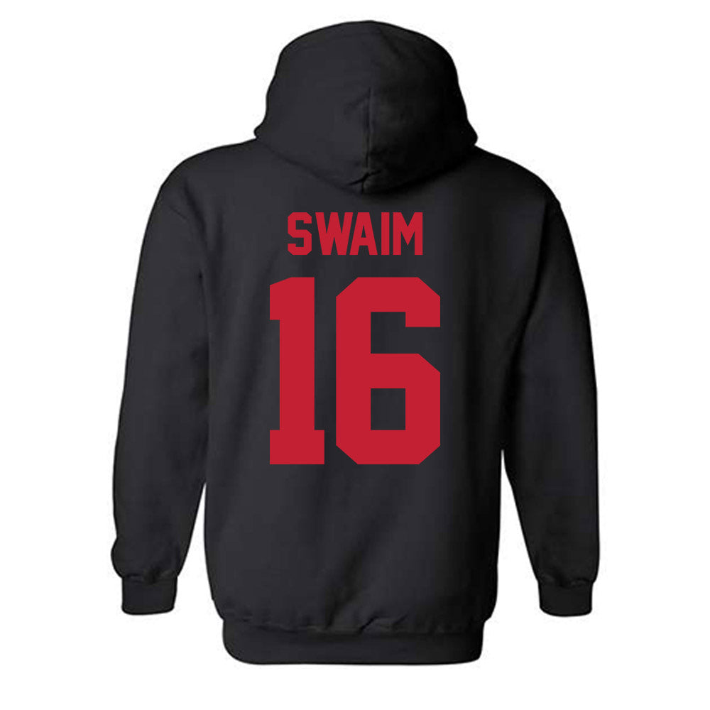 New Mexico - NCAA Football : Mercury Swaim - Classic Shersey Hooded Sweatshirt-1