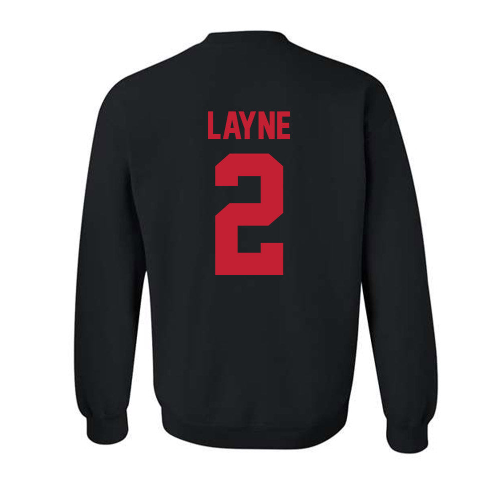 New Mexico - NCAA Football : Jack Layne - Classic Shersey Crewneck Sweatshirt-1
