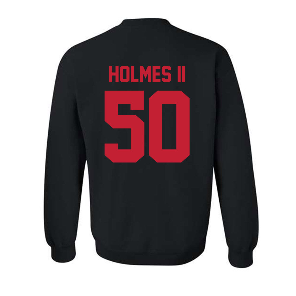 New Mexico - NCAA Football : Ricklan Holmes II - Classic Shersey Crewneck Sweatshirt-1