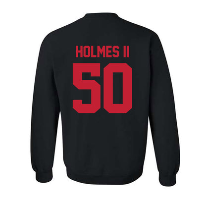 New Mexico - NCAA Football : Ricklan Holmes II - Classic Shersey Crewneck Sweatshirt-1