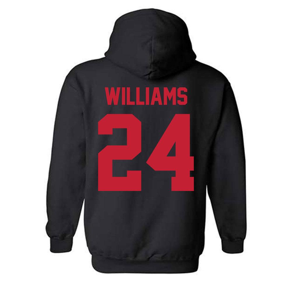 New Mexico - NCAA Baseball : Brodey Williams - Classic Shersey Hooded Sweatshirt-1