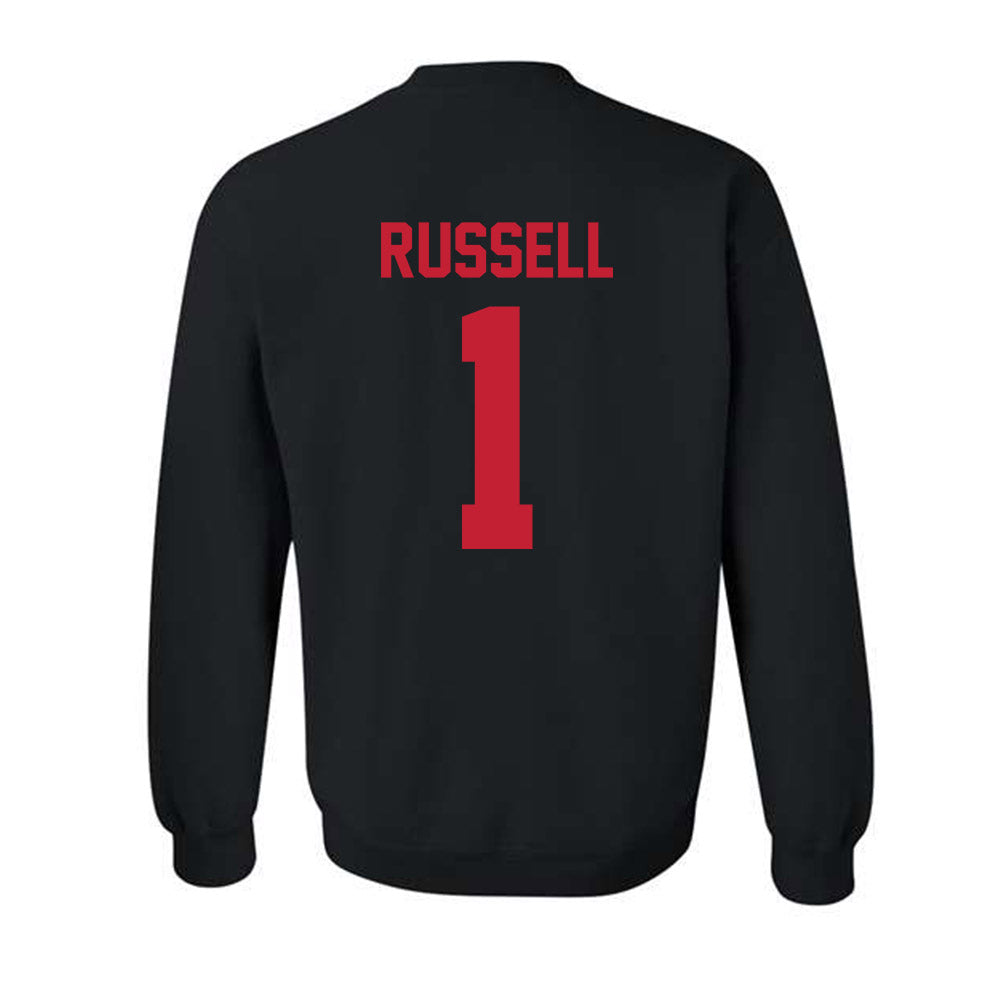 New Mexico - NCAA Baseball : Tristan Russell - Classic Shersey Crewneck Sweatshirt-1