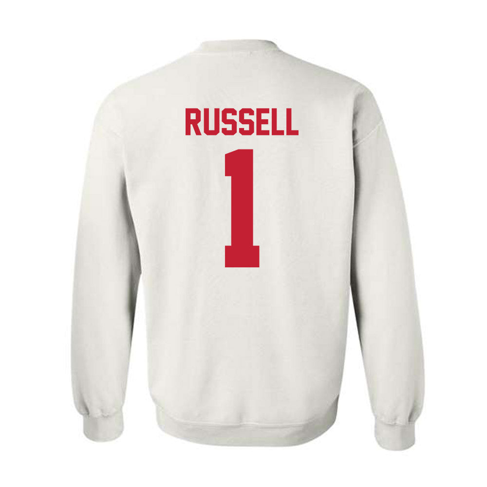 New Mexico - NCAA Baseball : Tristan Russell - Classic Shersey Crewneck Sweatshirt-1