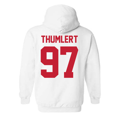 New Mexico - NCAA Football : Cody Thumlert - Classic Shersey Hooded Sweatshirt-1