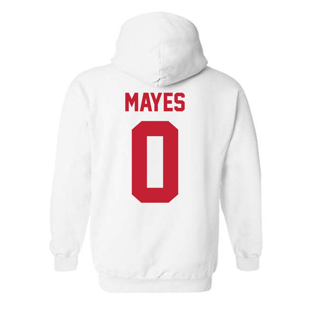 New Mexico - NCAA Men's Basketball : Hudson Mayes - Classic Shersey Hooded Sweatshirt-1