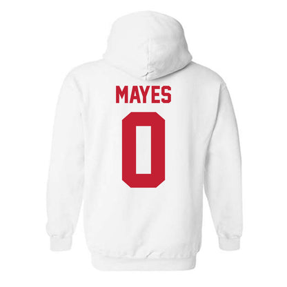 New Mexico - NCAA Men's Basketball : Hudson Mayes - Classic Shersey Hooded Sweatshirt-1