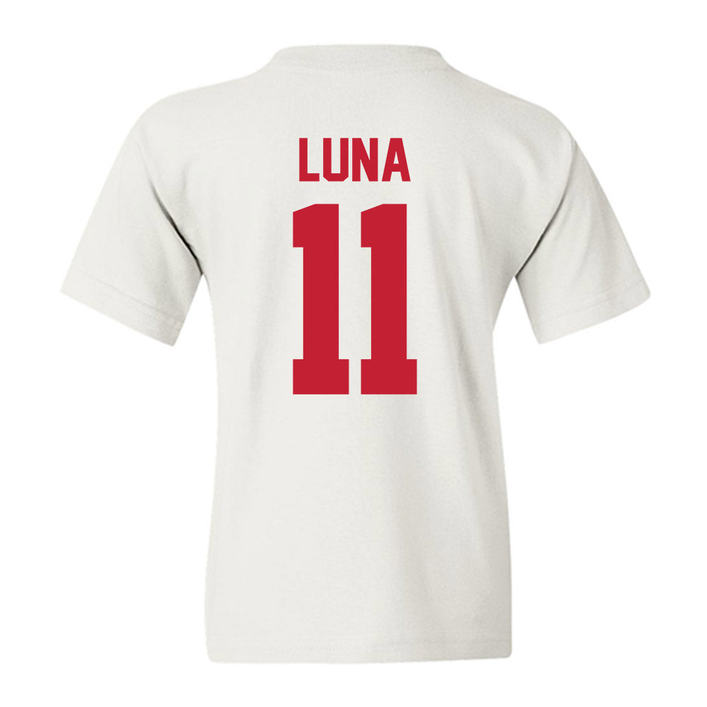 New Mexico - NCAA Men's Golf : Valentin Luna - Classic Shersey Youth T-Shirt-1