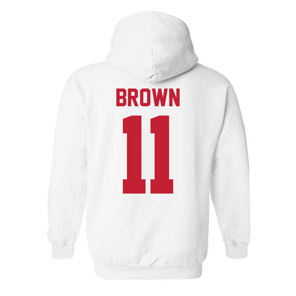 New Mexico - NCAA Women's Soccer : Kennedy Brown - Classic Shersey Hooded Sweatshirt-1