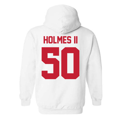 New Mexico - NCAA Football : Ricklan Holmes II - Classic Shersey Hooded Sweatshirt-1