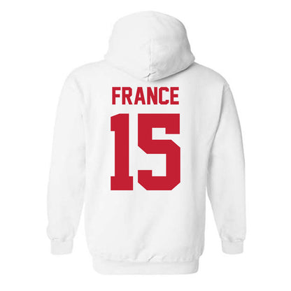 New Mexico - NCAA Women's Volleyball : Addison France - Classic Shersey Hooded Sweatshirt-1