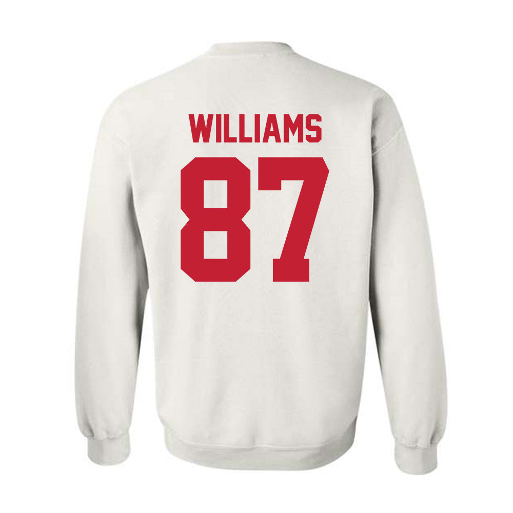 New Mexico - NCAA Football : Abraham Williams - Classic Shersey Crewneck Sweatshirt-1
