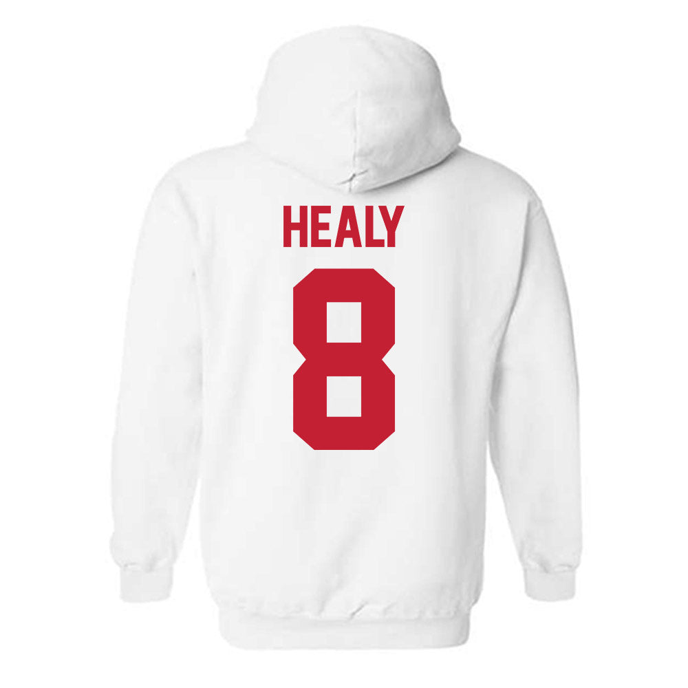New Mexico - NCAA Women's Soccer : Analyse Healy - Classic Shersey Hooded Sweatshirt-1