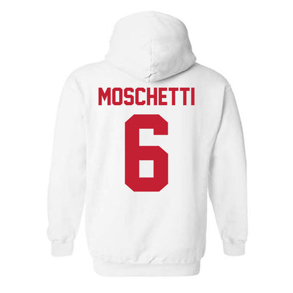 New Mexico - NCAA Women's Soccer : Angelina Moschetti - Classic Shersey Hooded Sweatshirt-1
