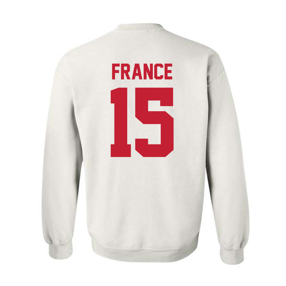 New Mexico - NCAA Women's Volleyball : Addison France - Classic Shersey Crewneck Sweatshirt-1