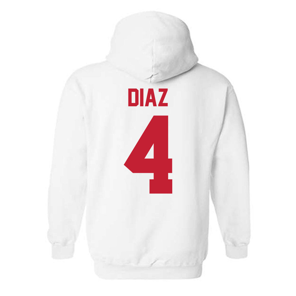 New Mexico - NCAA Baseball : Anthony Diaz - Classic Shersey Hooded Sweatshirt-1