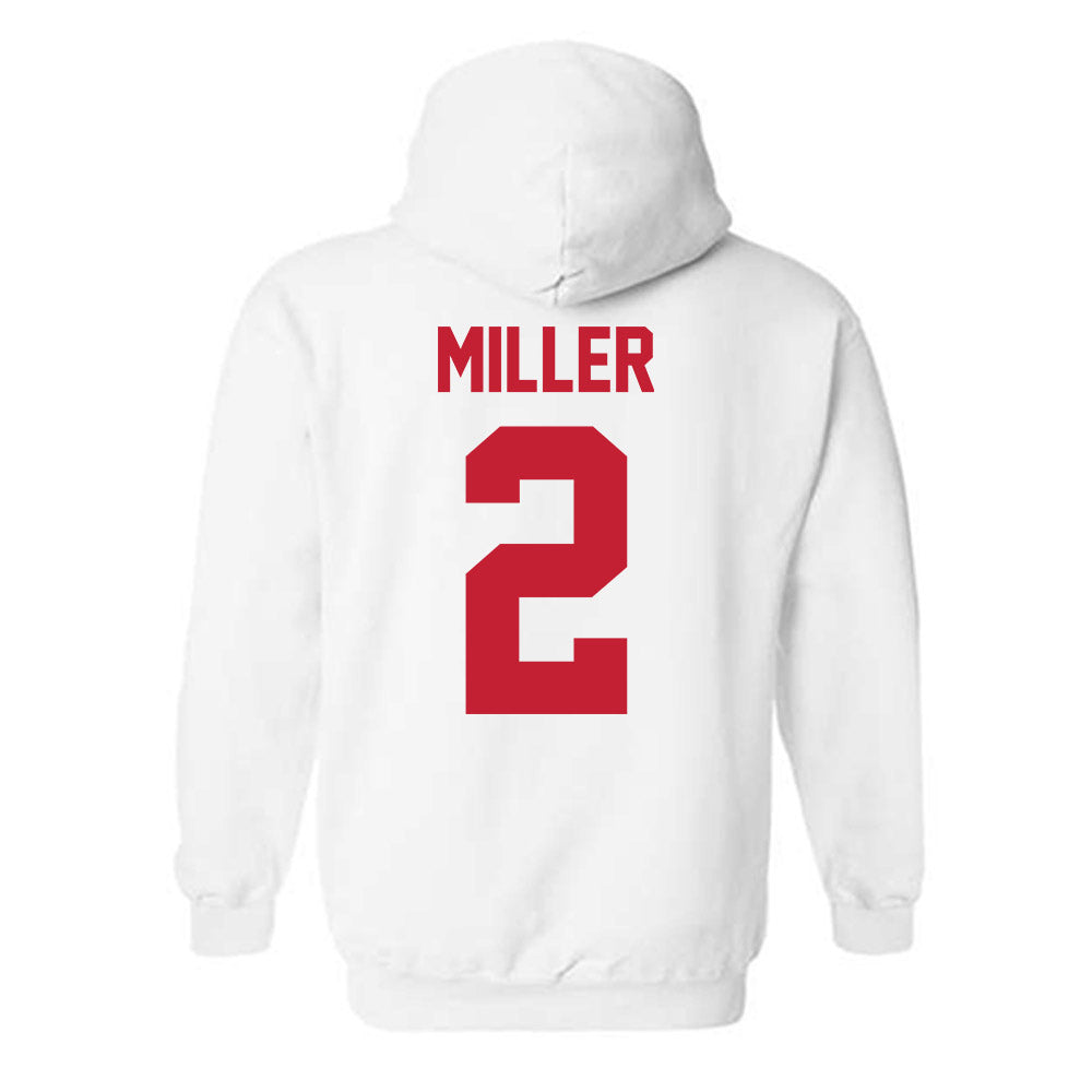 New Mexico - NCAA Men's Basketball : Tajavis Miller - Classic Shersey Hooded Sweatshirt-1
