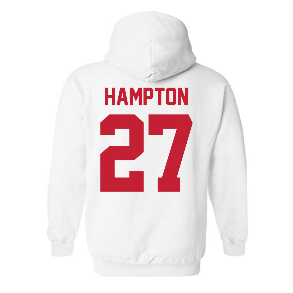 New Mexico - NCAA Football : Brannon Hampton - Classic Shersey Hooded Sweatshirt-1
