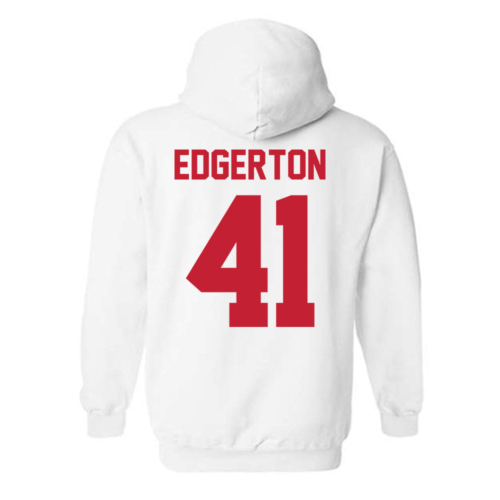 New Mexico - NCAA Baseball : Seth Edgerton - Classic Shersey Hooded Sweatshirt-1