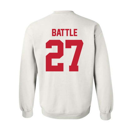 New Mexico - NCAA Football : Kj Battle - Classic Shersey Crewneck Sweatshirt-1