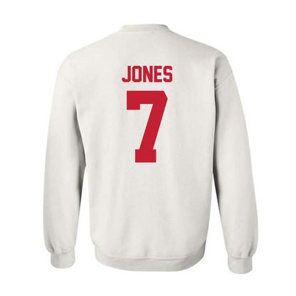 New Mexico - NCAA Men's Basketball : Sir Marius Jones - Classic Shersey Crewneck Sweatshirt-1