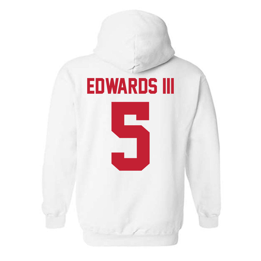 New Mexico - NCAA Football : Frankie Edwards III - Classic Shersey Hooded Sweatshirt-1