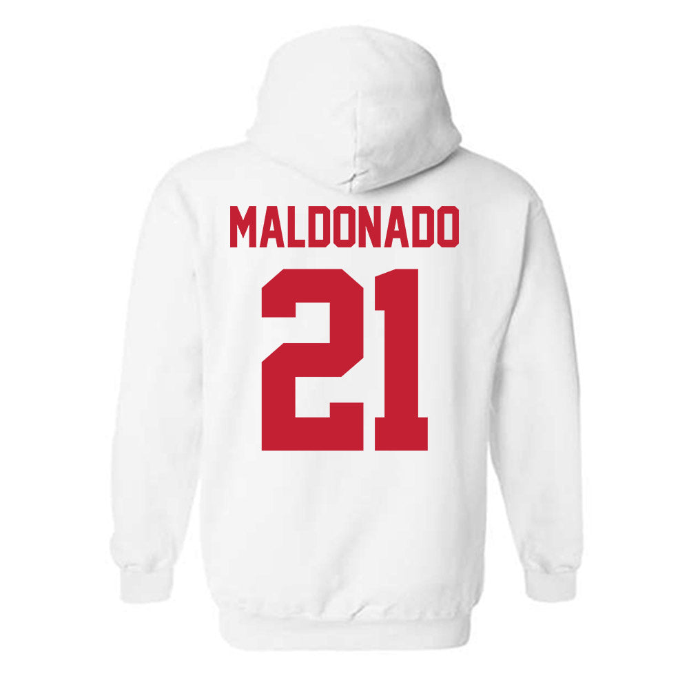 New Mexico - NCAA Football : Jacob Maldonado - Classic Shersey Hooded Sweatshirt-1