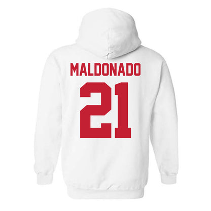 New Mexico - NCAA Football : Jacob Maldonado - Classic Shersey Hooded Sweatshirt-1