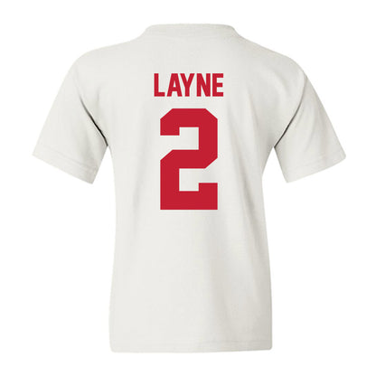New Mexico - NCAA Football : Jack Layne - Classic Shersey Youth T-Shirt-1