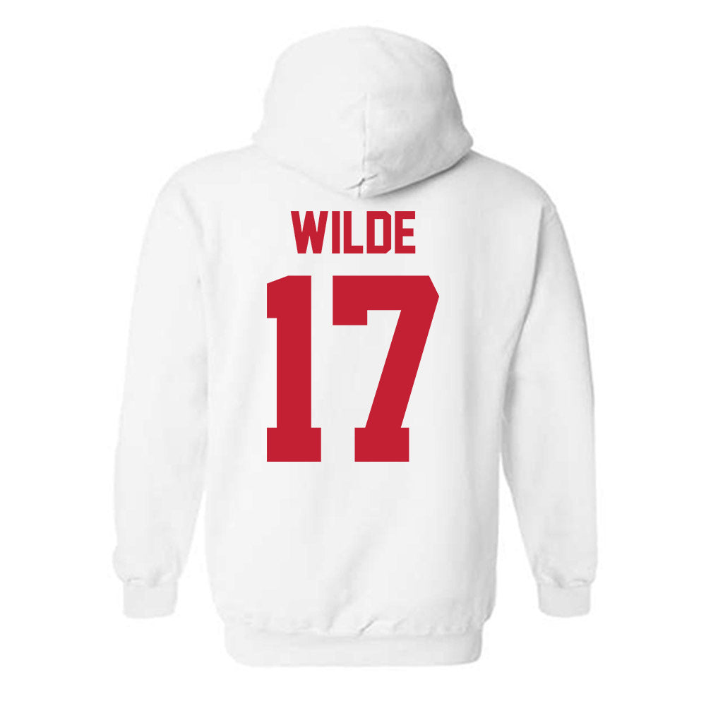 New Mexico - NCAA Softball : Alexa Wilde - Classic Shersey Hooded Sweatshirt-1