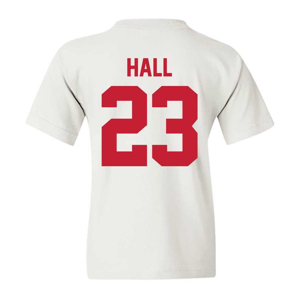 New Mexico - NCAA Men's Basketball : Jake Hall - Classic Shersey Youth T-Shirt-1