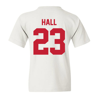 New Mexico - NCAA Men's Basketball : Jake Hall - Classic Shersey Youth T-Shirt-1