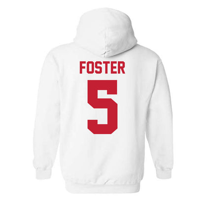 New Mexico - NCAA Women's Basketball : Kaia Foster - Classic Shersey Hooded Sweatshirt-1