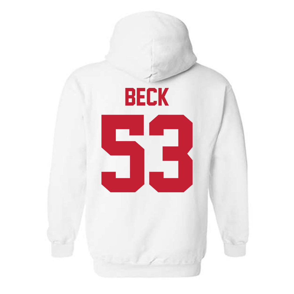 New Mexico - NCAA Football : Caden Beck - Classic Shersey Hooded Sweatshirt-1