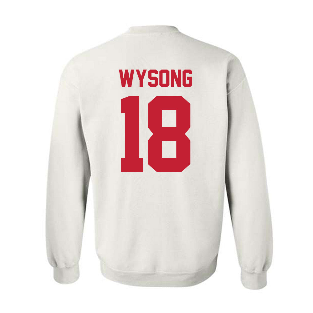 New Mexico - NCAA Football : Evan Wysong - Classic Shersey Crewneck Sweatshirt-1