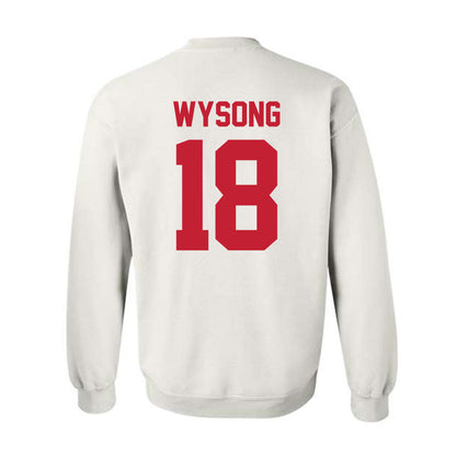New Mexico - NCAA Football : Evan Wysong - Classic Shersey Crewneck Sweatshirt-1