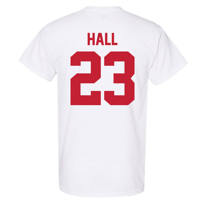 New Mexico - NCAA Men's Basketball : Jake Hall - Classic Shersey T-Shirt-1