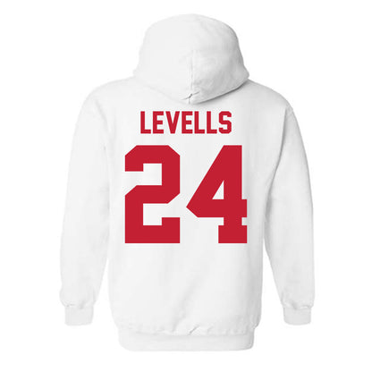 New Mexico - NCAA Football : Bear Levells - Classic Shersey Hooded Sweatshirt-1