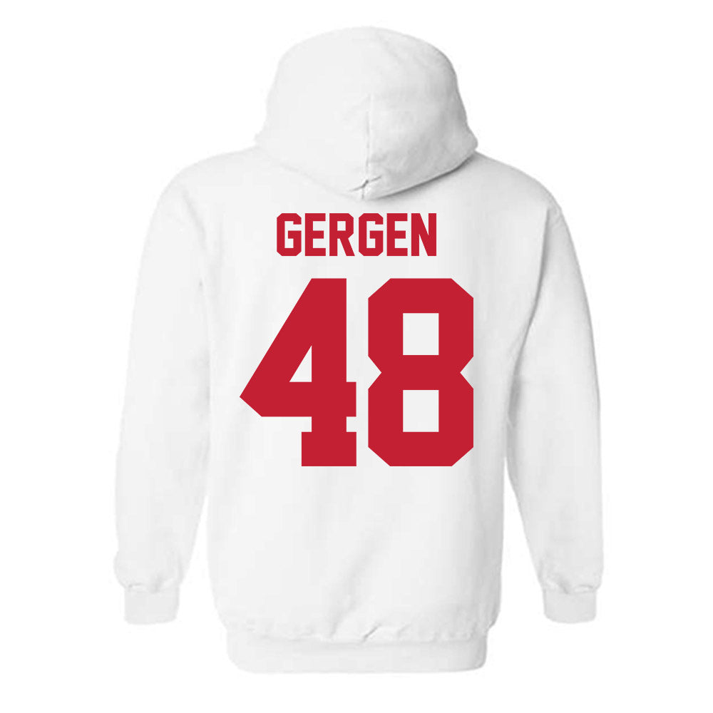 New Mexico - NCAA Baseball : Jacob Gergen - Classic Shersey Hooded Sweatshirt-1