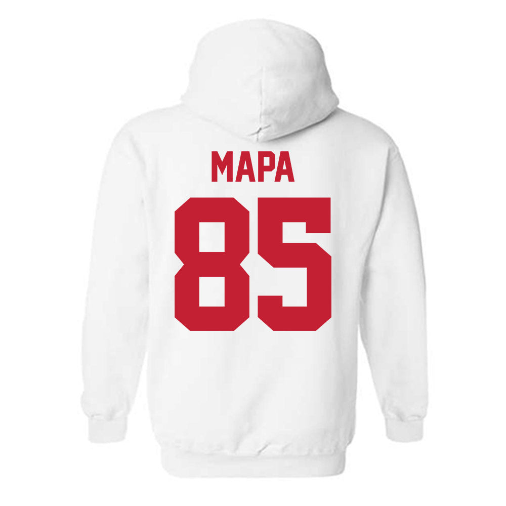New Mexico - NCAA Football : Simon Mapa - Classic Shersey Hooded Sweatshirt-1