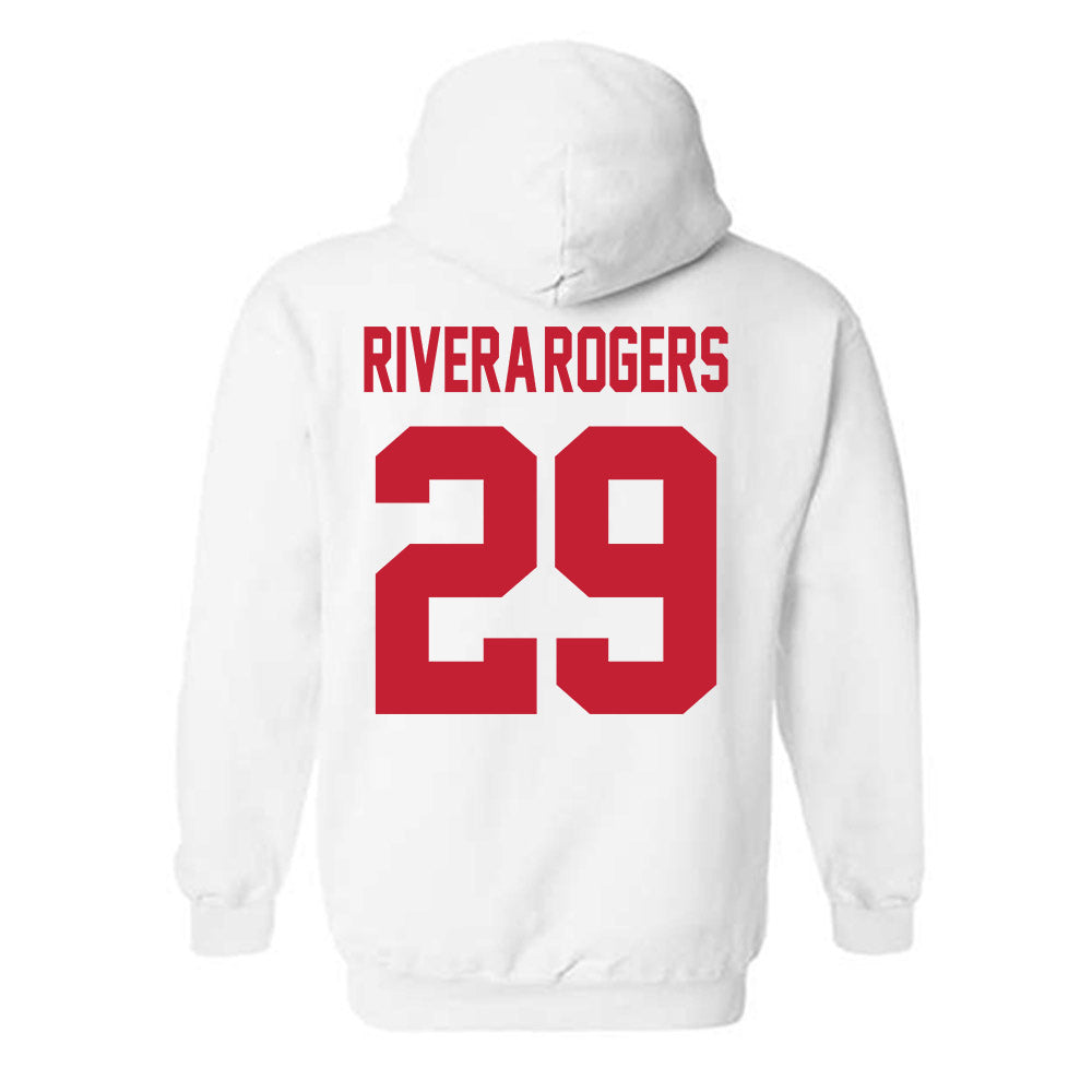 New Mexico - NCAA Football : Xavier Rivera-Rogers - Classic Shersey Hooded Sweatshirt-1
