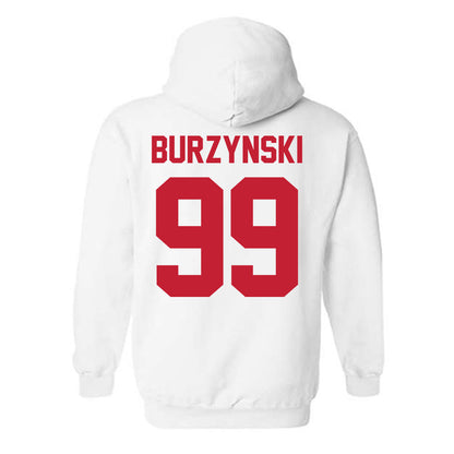 New Mexico - NCAA Football : Jack Burzynski - Classic Shersey Hooded Sweatshirt-1