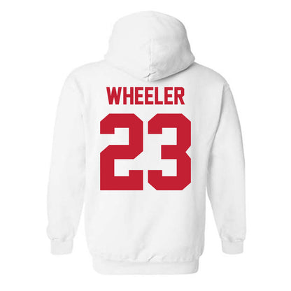 New Mexico - NCAA Football : Nick Wheeler - Classic Shersey Hooded Sweatshirt-1