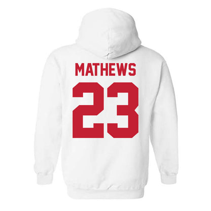 New Mexico - NCAA Football : Cameron Mathews - Classic Shersey Hooded Sweatshirt-1