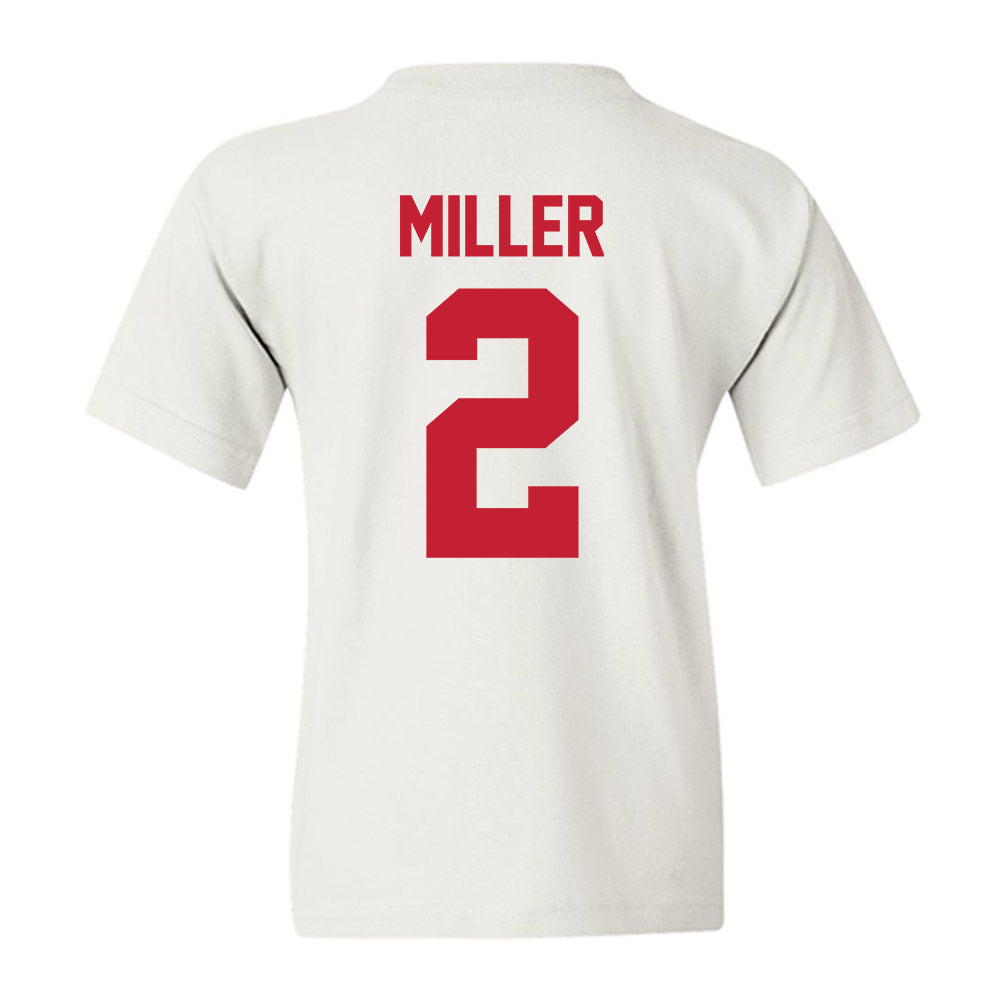 New Mexico - NCAA Men's Basketball : Tajavis Miller - Classic Shersey Youth T-Shirt-1