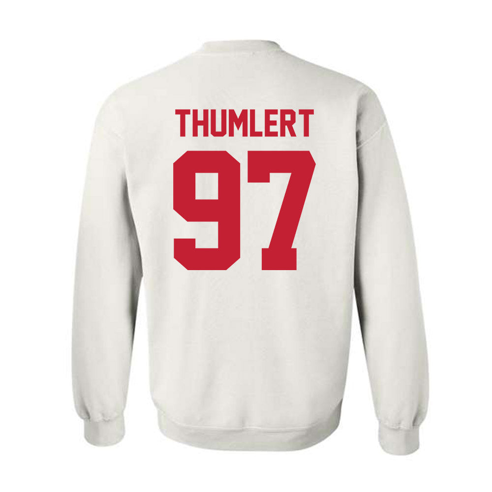 New Mexico - NCAA Football : Cody Thumlert - Classic Shersey Crewneck Sweatshirt-1